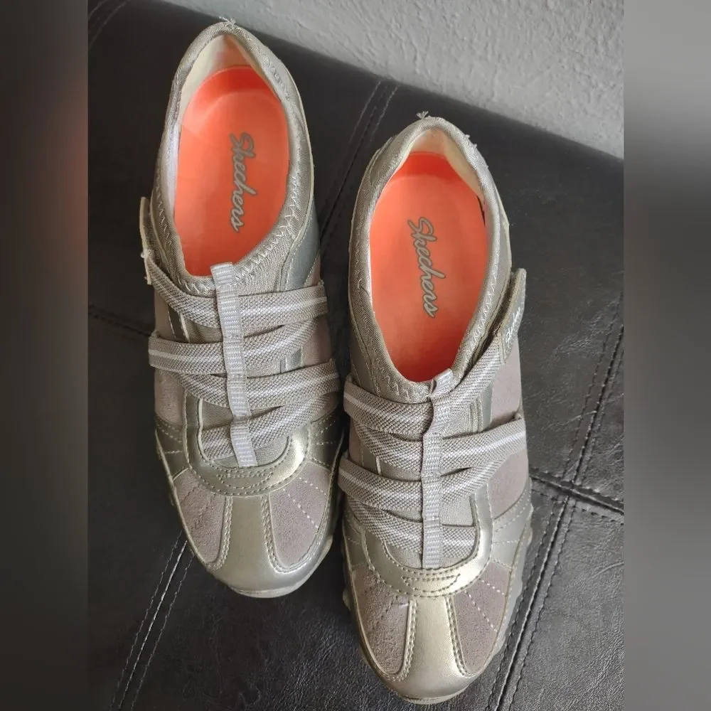 Skechers Bikers Rock-Steady Comfort Athletic Shoes Womens 8.5 - Picture 12 of 16